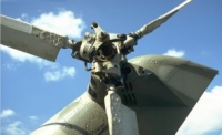 Tail rotor blades on Mi-8